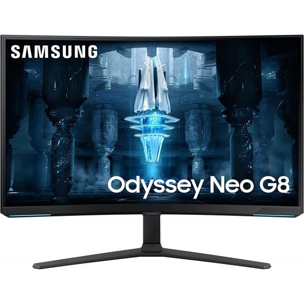 مانیتور گیمینگ 32 اینچ سامسونگ مدل Samsung Odyssey Neo G8 LS32BG850NMXUE Samsung Odyssey Neo G8 LS32BG850 32Inch 240Hz UHD Curved Gaming Mnoitor